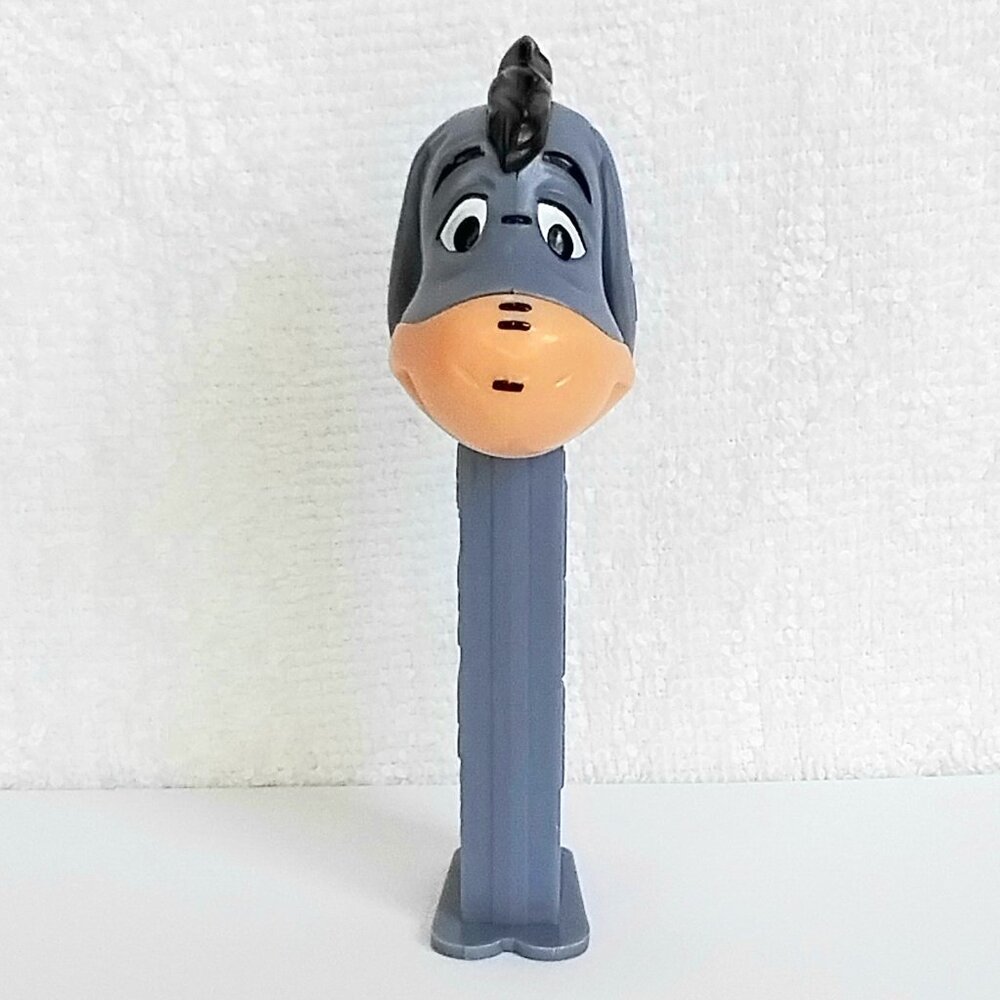 4/$20 NM/M Disney's Eeyore on Grey PEZ Dispenser!!